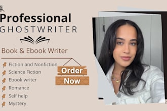 be your romance fiction writer self help book writer nonfiction ghostwriter