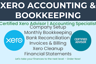 do xero bookkeeping, reconciliation, and financial reports
