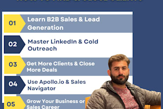 teach you b2b sales, lead generation
