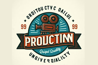 design unique production logo