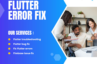 fix UI glitches bugs overflow and errors in  flutter dart apps