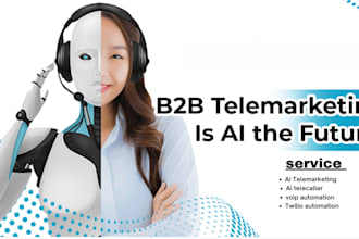 ai telecaller, 3cx pbx ai telemarketing agent, zendesk ai agent, b2b2c voip call