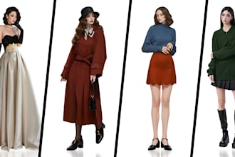 draw fashion illustration based on your idea