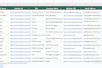 generate target companies ceo owner founder c level valid email list