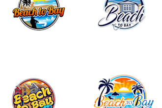 design wonderful beach logo