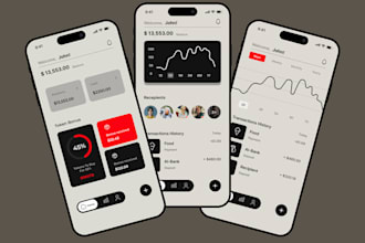 develop money transfer app fintech app payment app bank app loan app wallet app