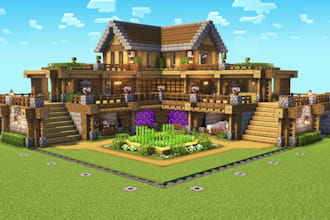 build everything you will need for your minecraft starter world castle etc