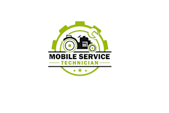 design unique mobile service technician logo
