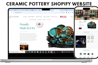 design pottery shopify store ceramic tiles shopify store pottery website