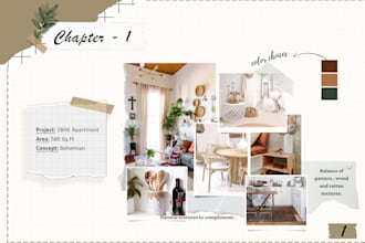 create mood board for your project