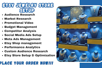 etsy jewelry shop setup, jewelry etsy store customization, etsy jewelry store
