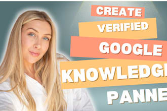 create a verified google knowledge panel for your category