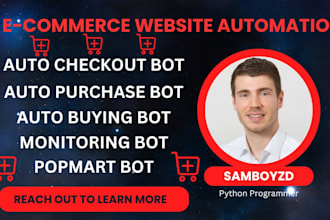develop automated pokemon tcg bot, pokemon center bot, pokemon cards checkout