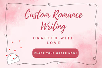 be romance ghostwriter or romance fiction ghostwriter