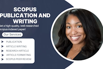 write and proofread a peer reviewed research article for scopus or wos journals