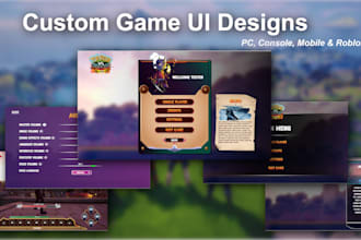 a stunning game UI for your project