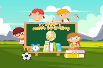 develop a fun and interactive quiz educational or kids learning game app