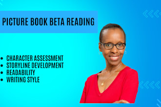 diligently beta read your picture book