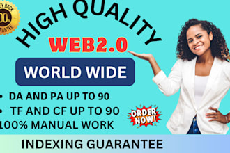 high quality web 2 0 backlinks for SEO ranking boost