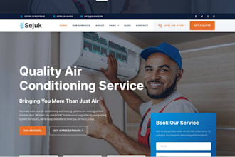 build hvac, electrical and solar contractor website that converts