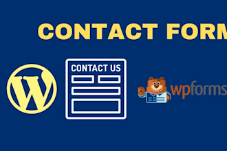 setup or fix contact form 7, wpforms, elementor form, smtp