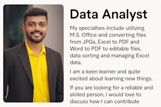 do copy paste data, data typing, converting jpg to PDF