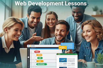 provide basic website development lessons