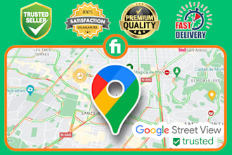 create a virtual tour in google maps