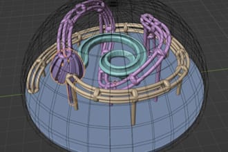 create a mold and 3d model for 3d printing, 3d cad model for injection mold