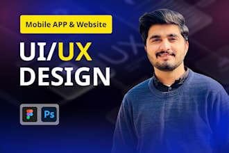 do wireframe design, mobile app design, website UI UX design