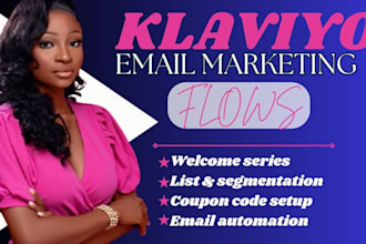 set up klaviyo flows marketing automation for shopify store