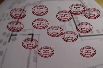 architecture pe stamp all us cities license stamp califonia florida permit stamp