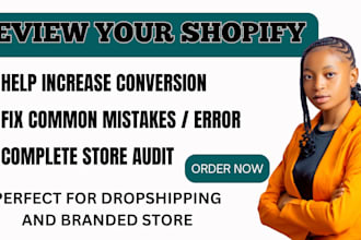 audit your shopify store to optimize and boost conversions