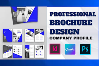 design corporate brochure,company profile,magazine quickly