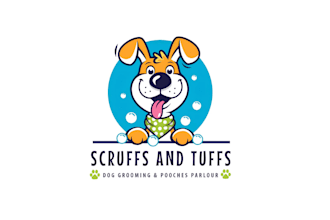 create animal cat dog pet care veterinary logo