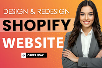 create shopify website, build shopify store redesign, shopify dropshipping store