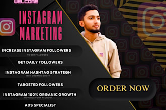 do instagram organic grow increase followers and research hashtag