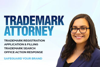 be your US licensed trademark attorney for your brand registration