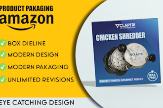 do modern amazon product packaging design