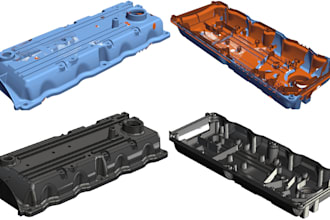 do 3d model from scan data, stl, obj, design for 3d printing
