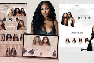 hair extension website shopify store hair extension store hair website beauty