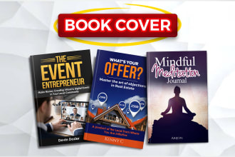 design a professional ebook cover  or kdp book covers