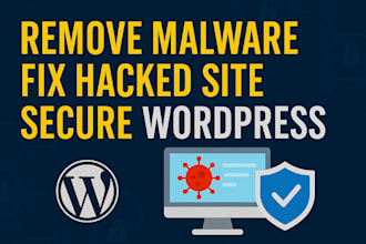 do wordpress malware removal and fix hacked website with security