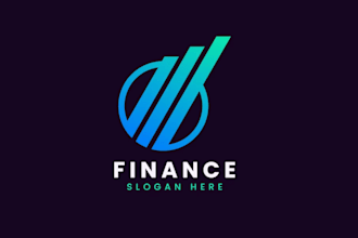 design finance, marketing, insurance, financial logo