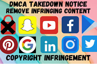 dmca content fb,tiktok,telegram,instagram,youtube, google takedown report delete
