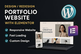 create a modern portfolio website for personal or business use