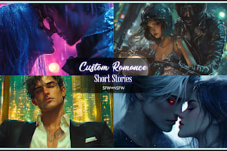 write custom sfw and nsfw romance short stories