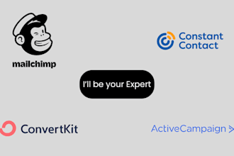 email marketing in klaviyo, constant contact, active campaign, convertkit