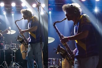 edition of concert photos in raw