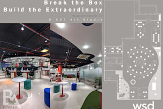 design modern commercial interior spaces